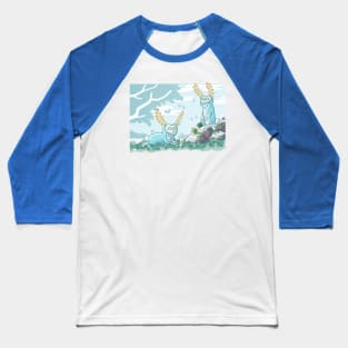 Mystic Rabbits 1 Baseball T-Shirt